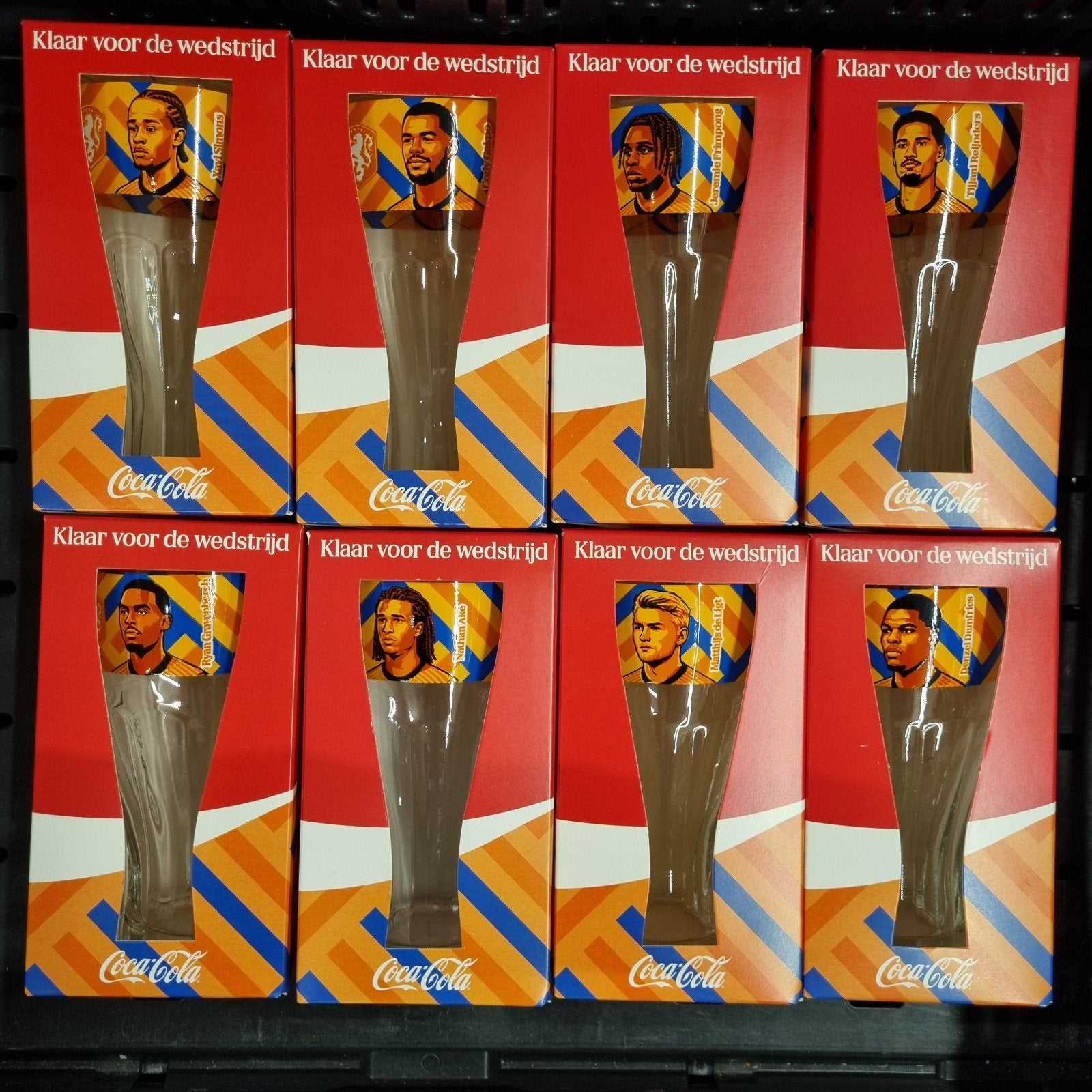 Coca cola WK 2026 glas voetbal glazen Nederlands elftal, Ophalen of Verzenden, Nieuw, Frisdrankglas
