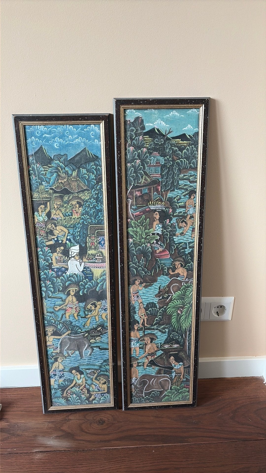 Canvas schilderij indonesie bali, Ophalen of Verzenden, Zo goed als nieuw
