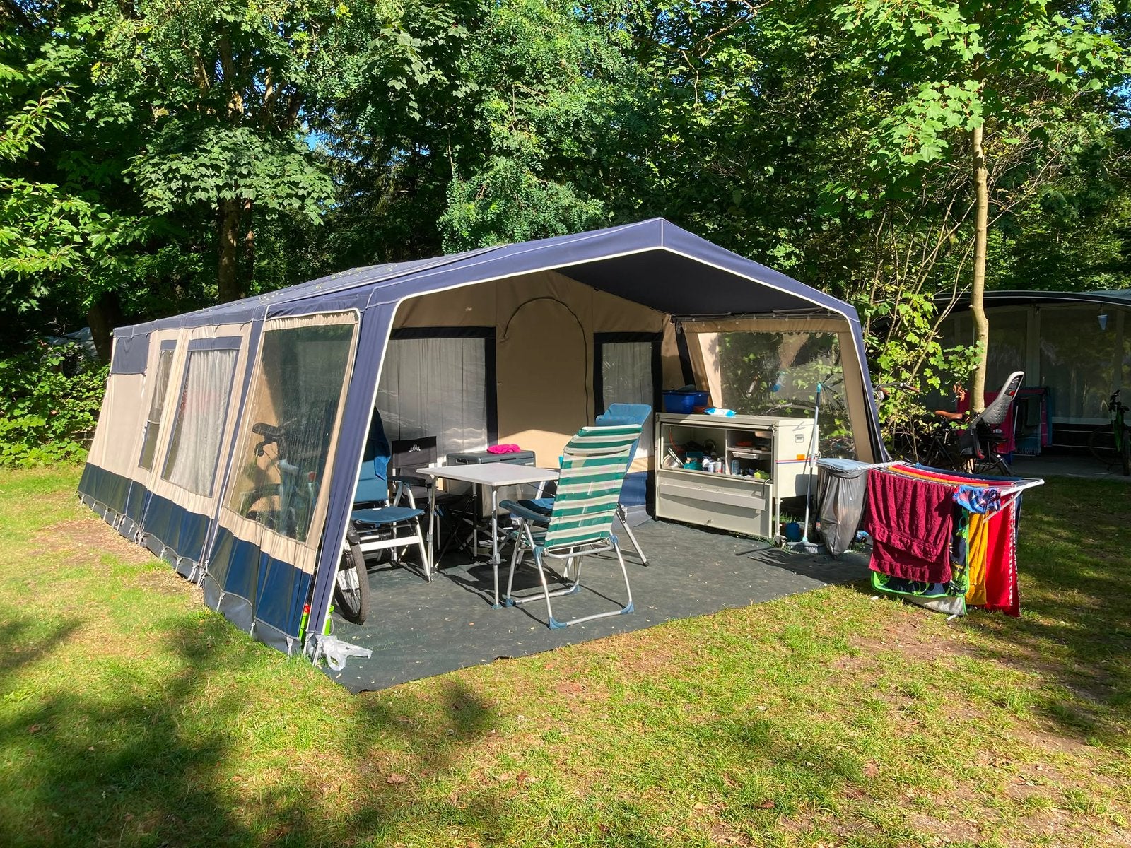 Roadmaster Family S, Blauw, Aanwezig, Meer dan 6, Ophalen