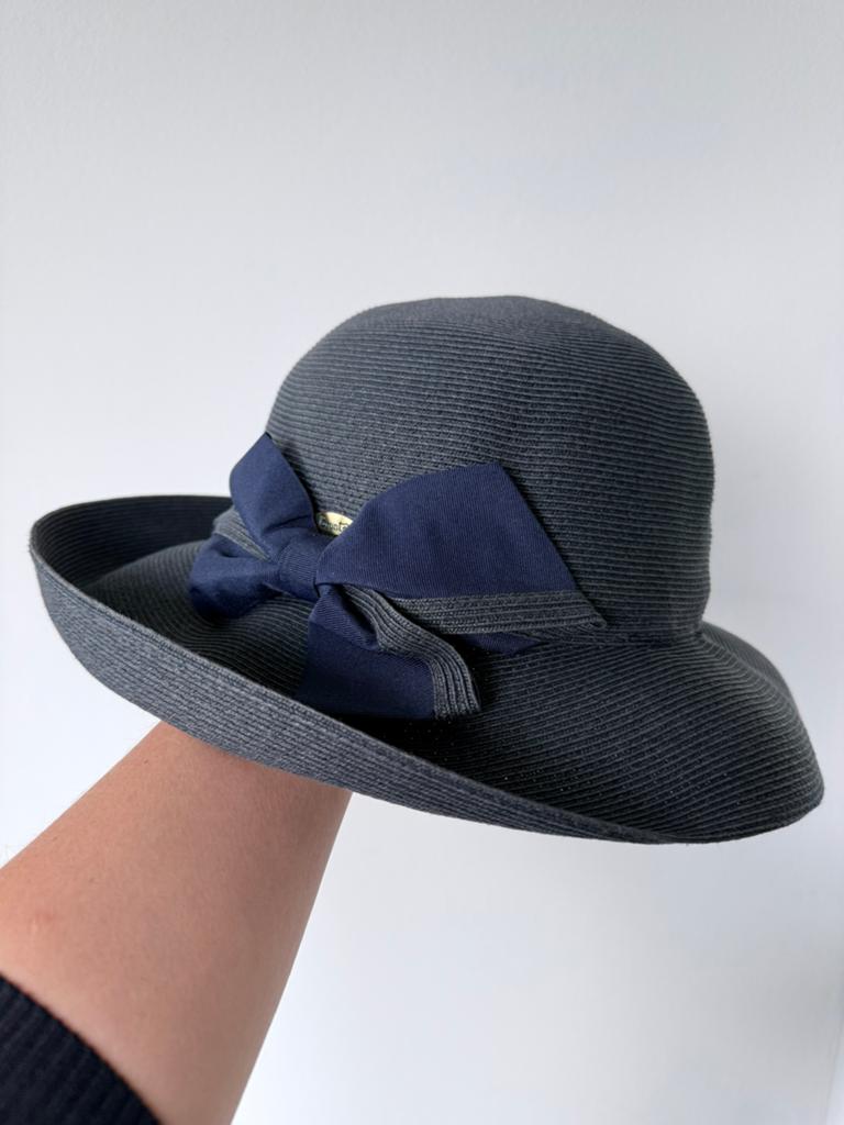 Bronthé cloche blauw, reishoed verstelbaar, Ophalen of Verzenden, Zo goed als nieuw, One size fits all