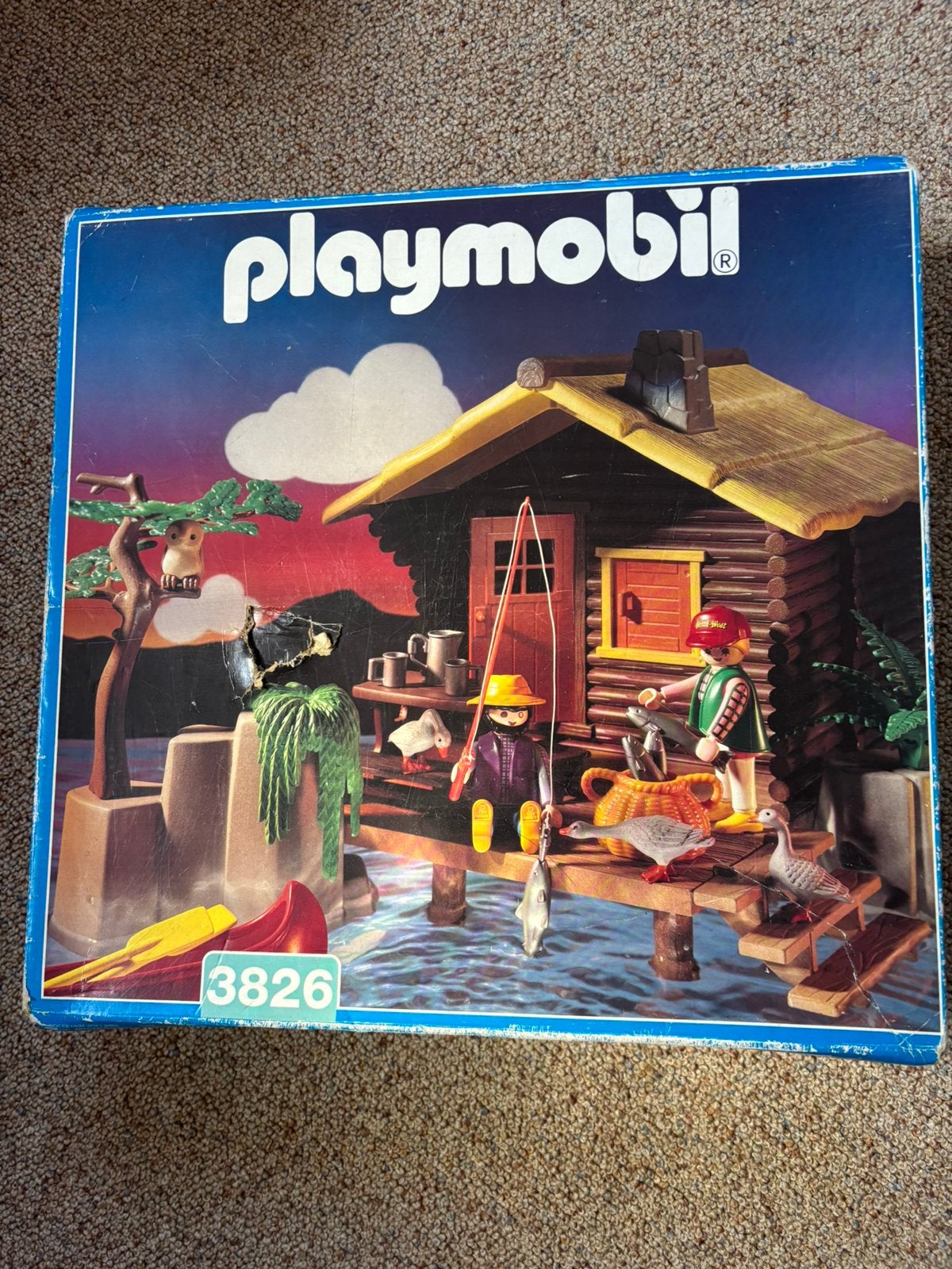 Zeldzaam Playmobil Vissershuisje 3826, Ophalen, Gebruikt