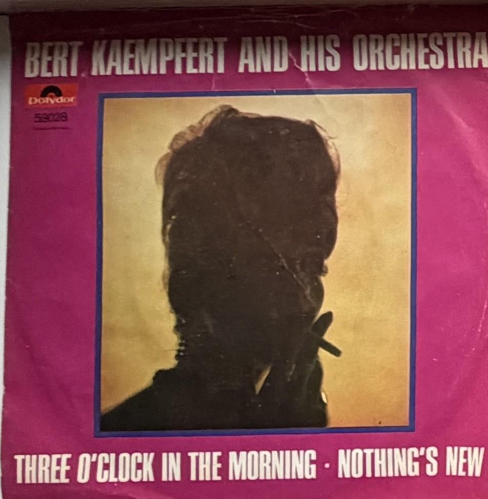 Bert Kaempfert and his orchestra Three clock in the morning, Ophalen of Verzenden, Zo goed als nieuw, Pop, Single
