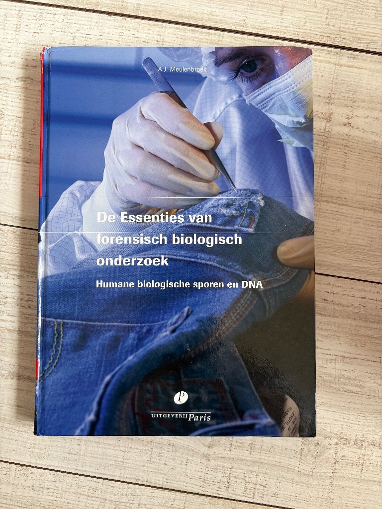 Studieboek: De Essentie van forensisch biologisch onderzoek, Boeken, Ophalen, Beta, Zo goed als nieuw, WO