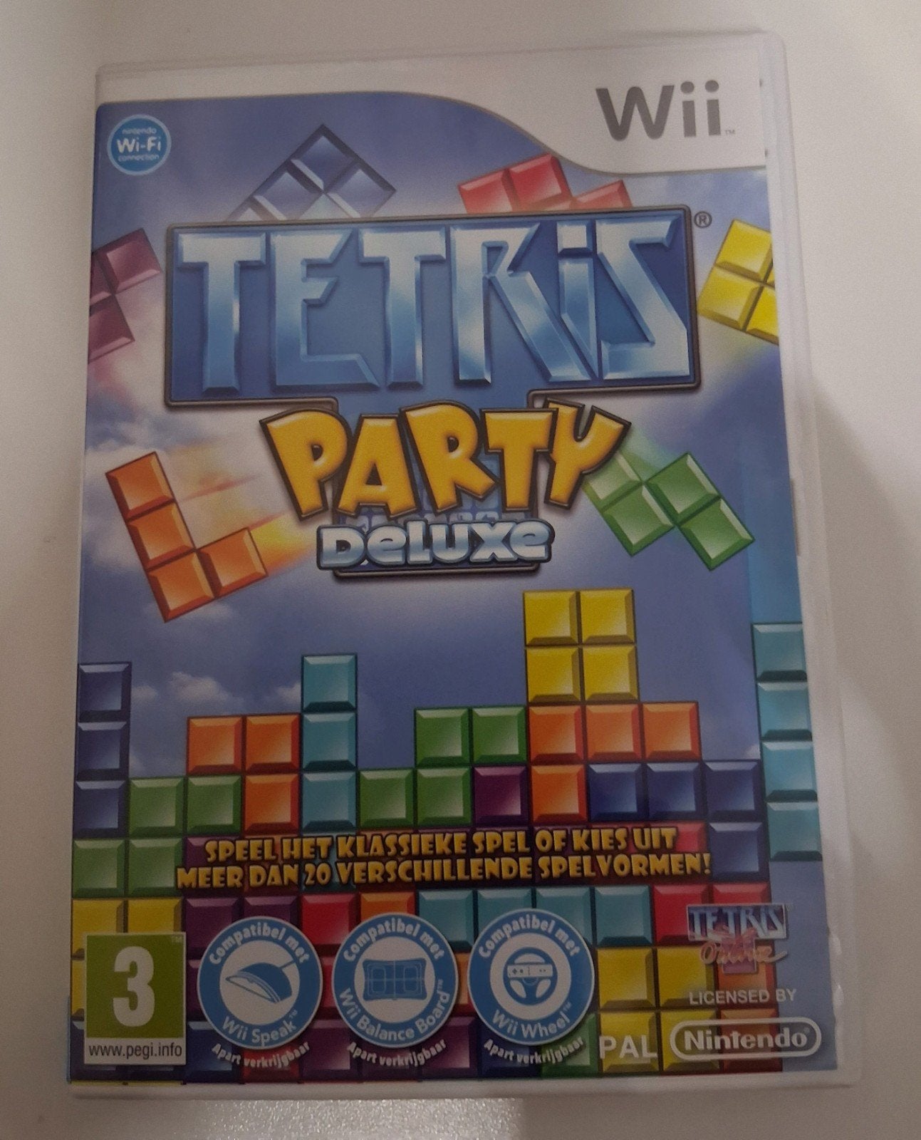 Tetris Party Deluxe Wii - Puzzelplezier voor iedereen!, Spelcomputers en Games, Games | Nintendo Wii, Puzzel en Educatief, Ophalen of Verzenden