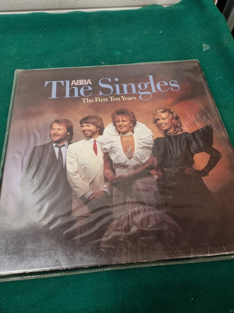 lp abba the singles the first ten years, Ophalen of Verzenden