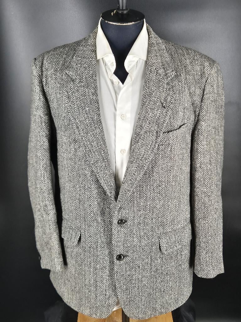 Harris tweed jasje (52), Maat 52/54 (L), Harris Tweed, Ophalen of Verzenden, Zo goed als nieuw
