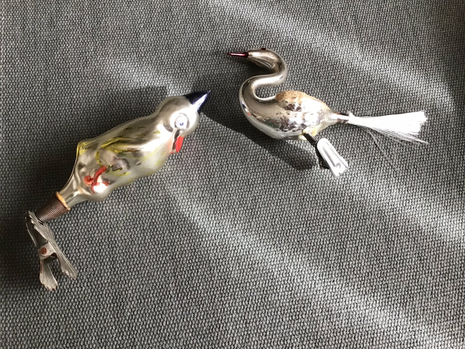 Kerstballen  op knijper, Diversen, Kerst, Ophalen of Verzenden, Gebruikt