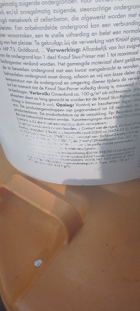 voorstrijk middel + impregneer middel, Doe-het-zelf en Verbouw, Ophalen, Kwast