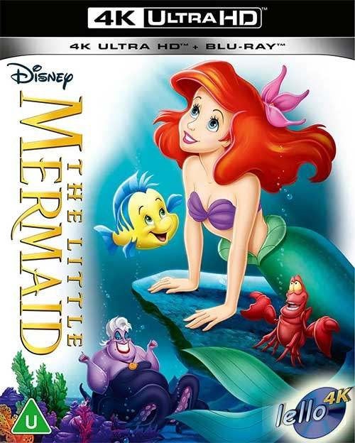 Blu-ray 4K: Disney The Little Mermaid (Kleine Zeemeermin) UK, Ophalen of Verzenden, Nieuw in verpakking, Tekenfilms en Animatie