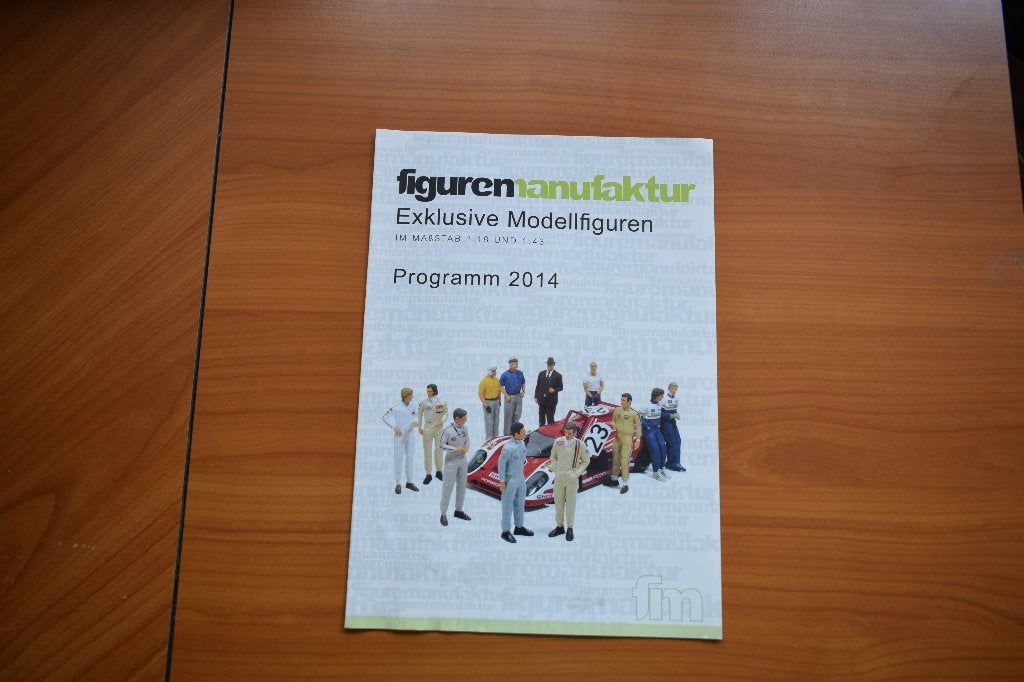 TE KOOP FOLDER VAN FIGUREMANUFAKTUR, Ophalen of Verzenden, Zo goed als nieuw, Overige typen, Overige merken