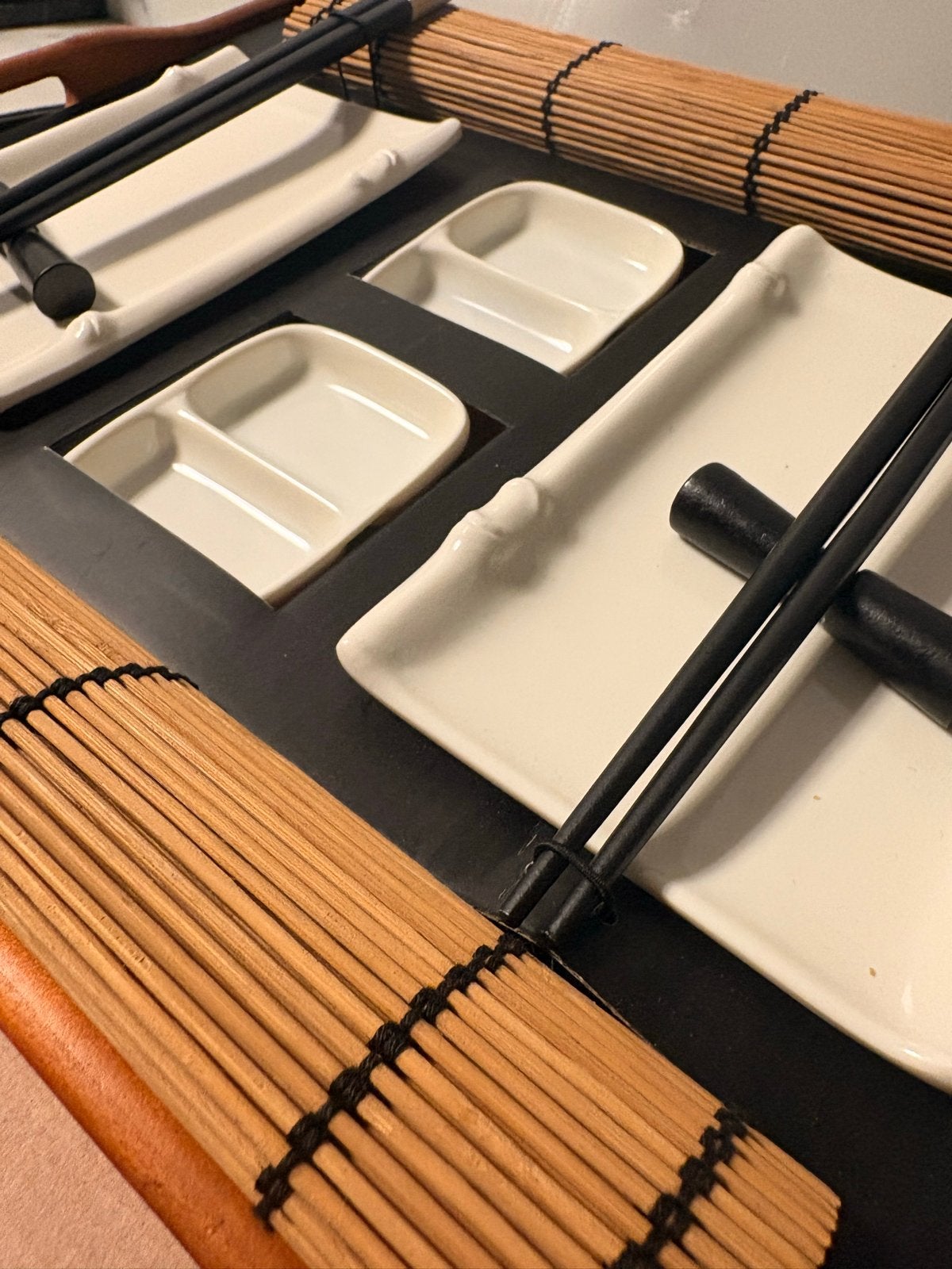 Complete Sushi Set voor 2 personen - Nieuw in doos, Overige typen, Kunststof, Nieuw, Ophalen of Verzenden