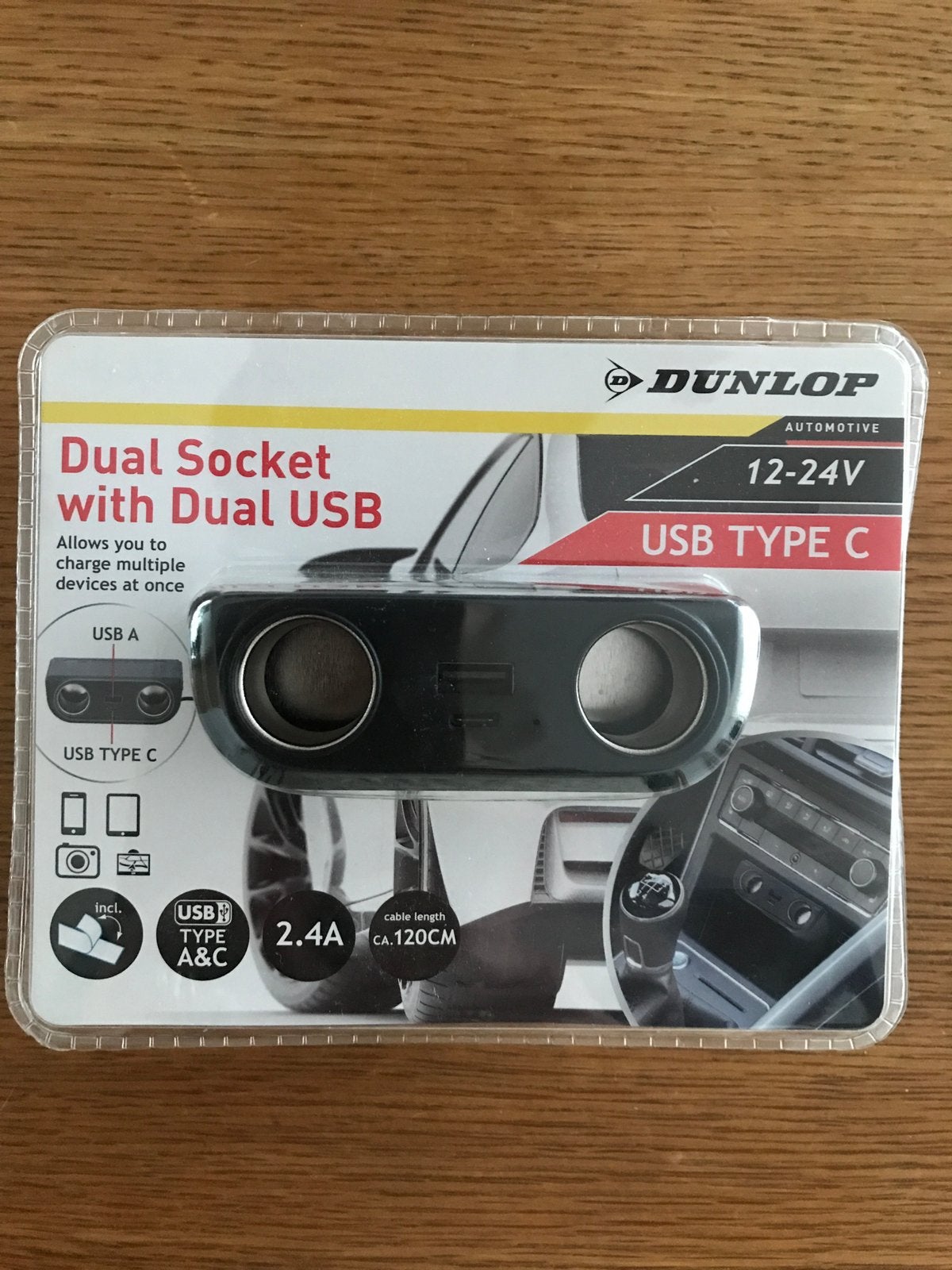 Dual socket with dual USB, nog nieuw in de verpakking, Ophalen of Verzenden, Nieuw