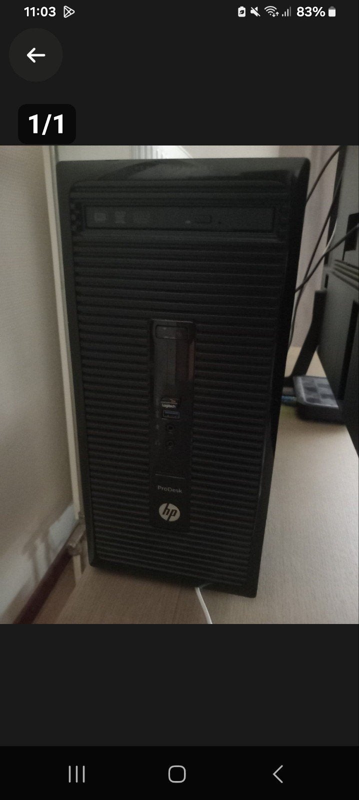 Game pc-Hp pro desk 400 g2  of ruilen, Ophalen of Verzenden