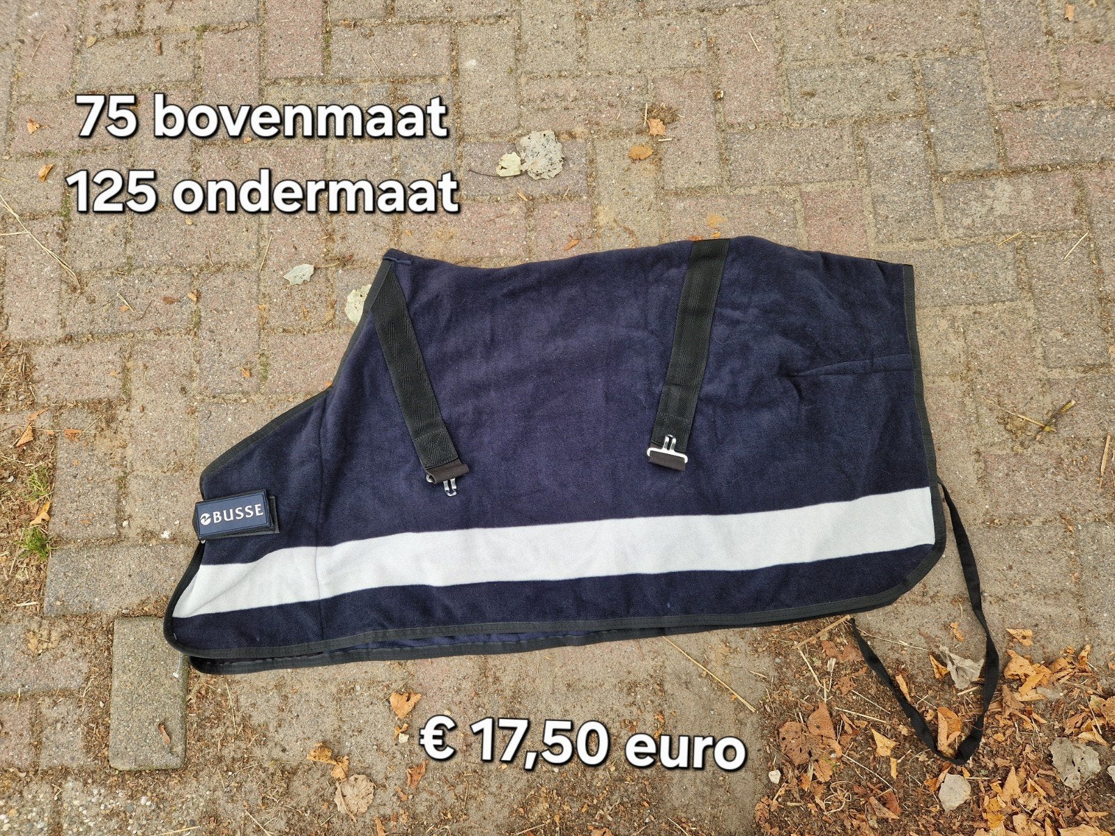 te koop twee nieuwe busse fleece deken shetlander, ., Nieuw, Ophalen of Verzenden, .