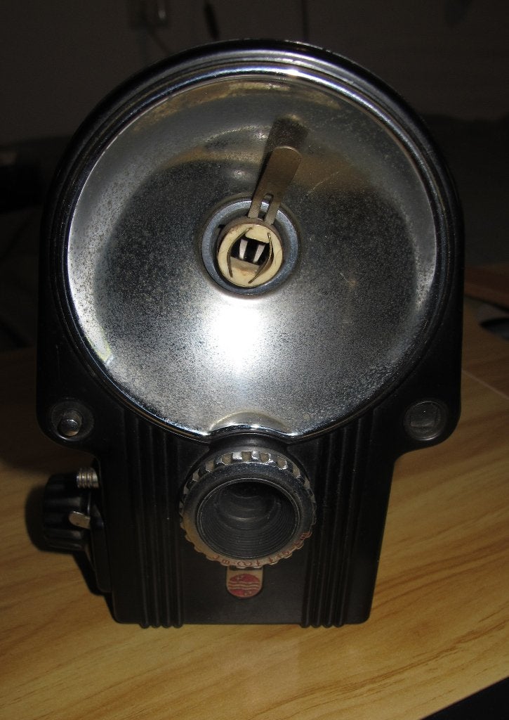 TE KOOP: PHILIPS FLITS CAMERA 1949, Ophalen of Verzenden, Gebruikt, Compact, Overige Merken
