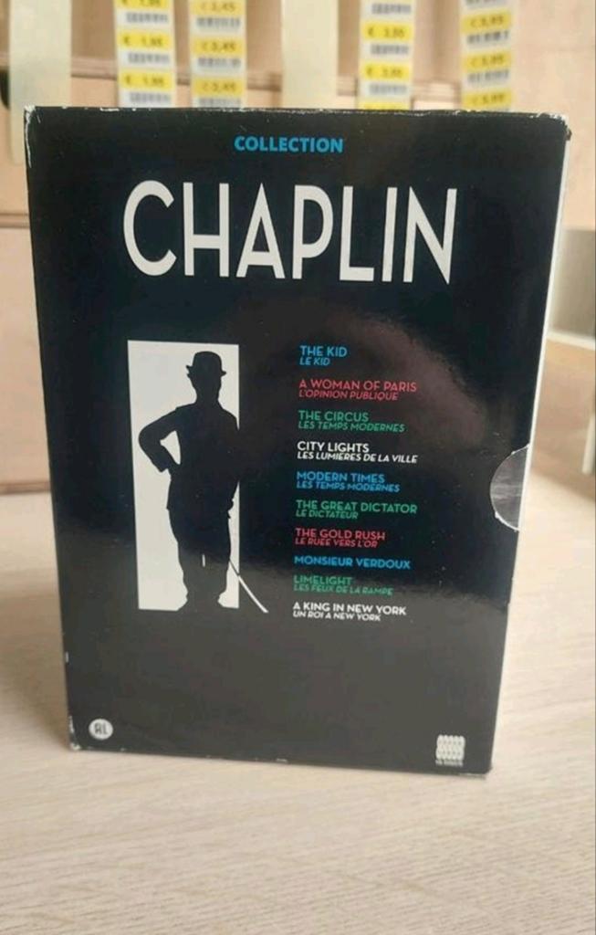 Chaplin DVD Collectie - Complete Boxset, Cd's en Dvd's, Ophalen, Gebruikt, Alle leeftijden, Boxset
