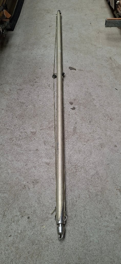Aluminium spiboom, Watersport en Boten, Ophalen, Gebruikt, Tuigage en Masten, Zeilboot