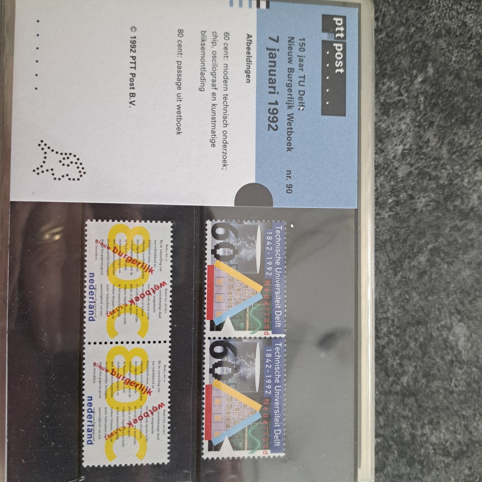 postzegelmapjes, Ophalen of Verzenden, Postfris