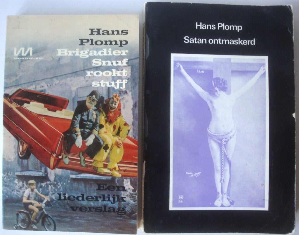 5 x Hans Plomp: Brigadier Snuf, Satan ontmaskert, Chinese Kr, Ophalen of Verzenden, Zo goed als nieuw, Hans Plomp, Nederland