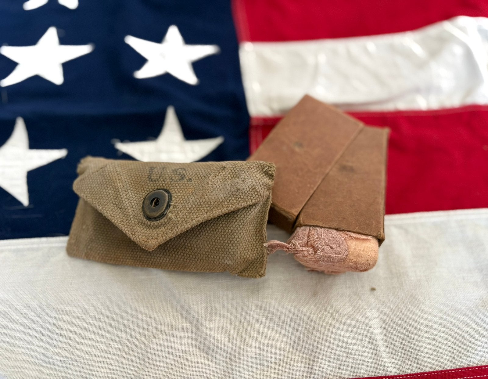 US WW2 M1924 first aid, Ophalen of Verzenden, Amerika