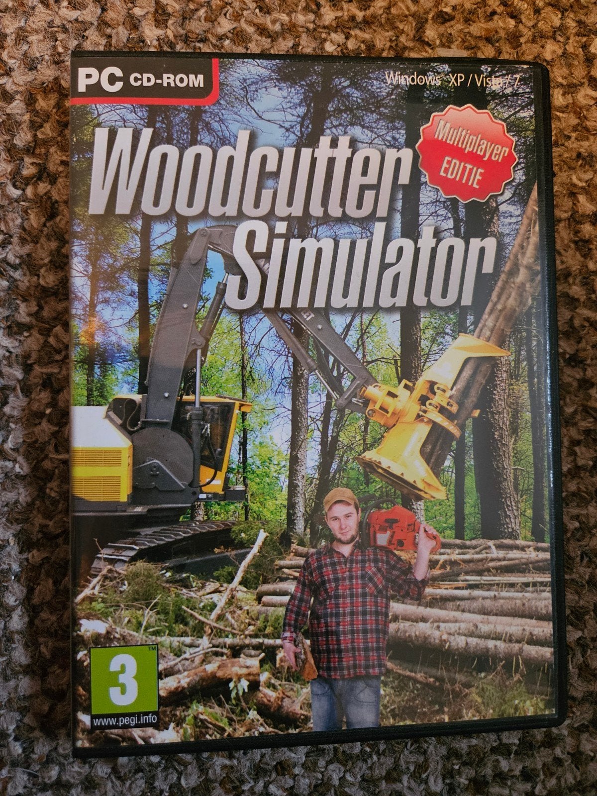 Woodcutter Simulator PC CD-ROM - Multiplayer Editie, Gebruikt, Ophalen of Verzenden, Eén computer, Simulatie