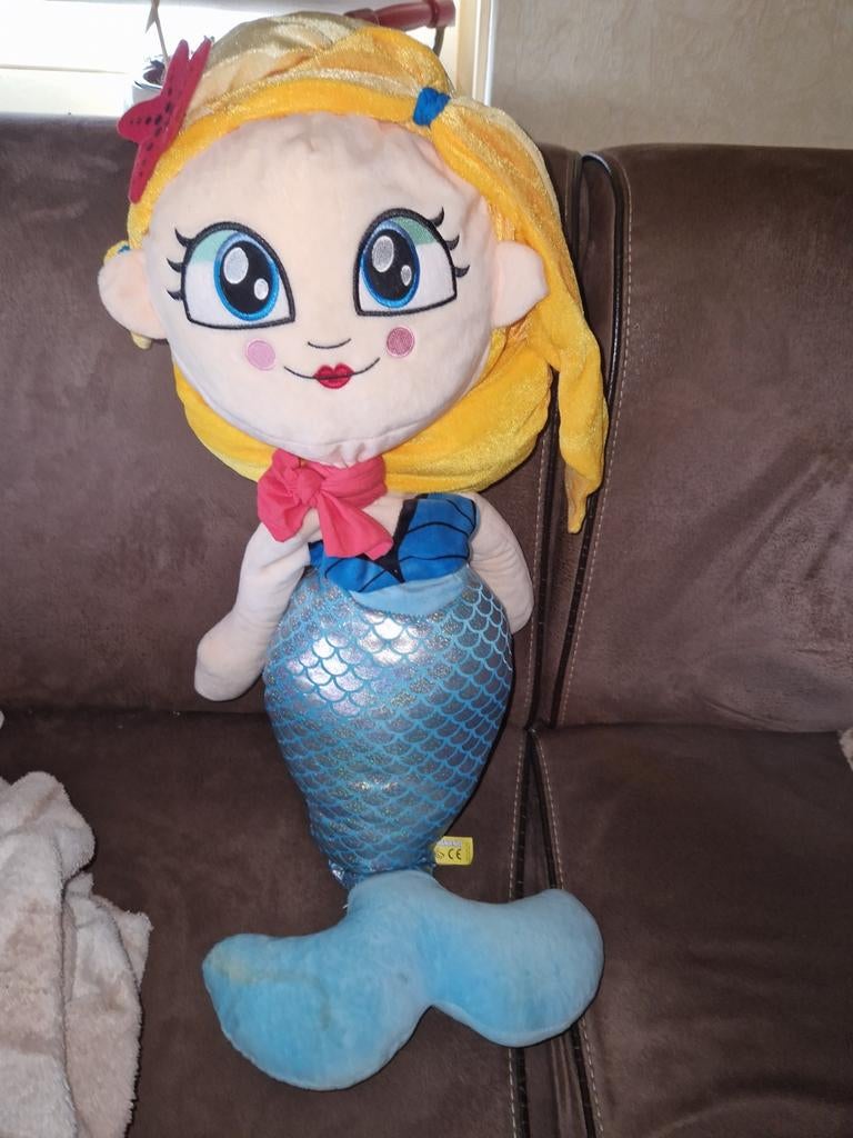 LEUKE GROTE ZEEMEERMIN 80 CM VAN BANANAS, Ophalen of Verzenden, Overige typen