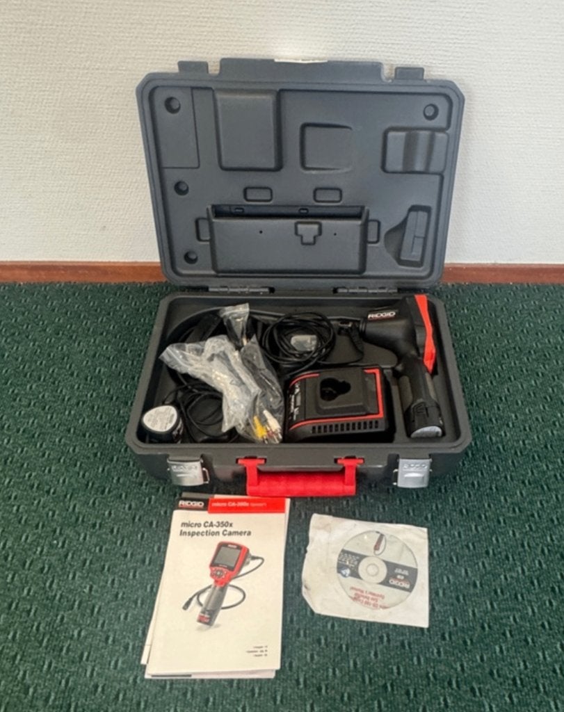 RIDGID SeeSnake NANOreel micro CA-350x compleet koffer, Doe-het-zelf en Verbouw, Ophalen of Verzenden, Gebruikt, Overige meters