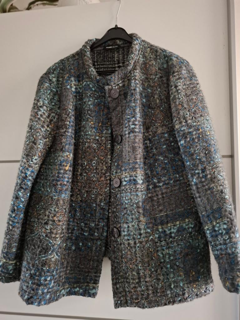 Frank Walder Jasje - Stijlvol & Comfortabel, Blauw, Maat 46/48 (XL) of groter, Ophalen of Verzenden, Zo goed als nieuw
