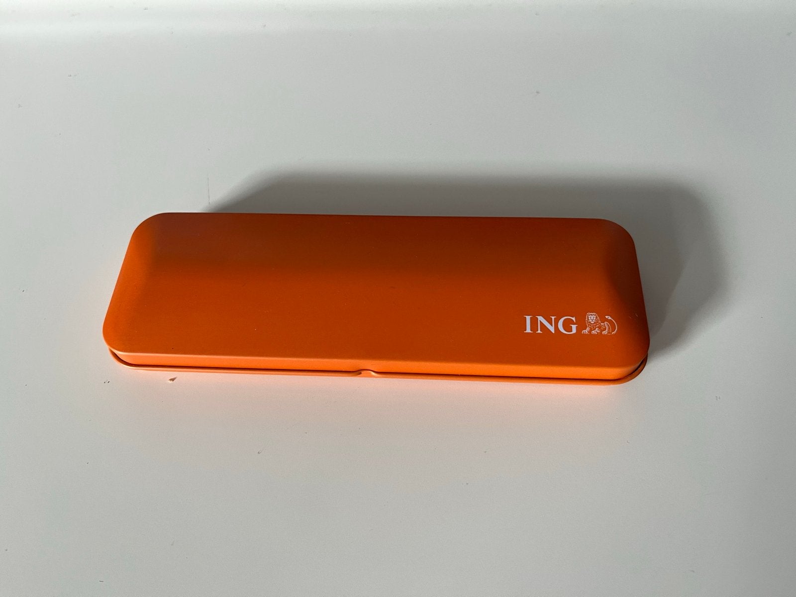 ING pennenset in blikken doos, Diversen, Ophalen of Verzenden, Nieuw