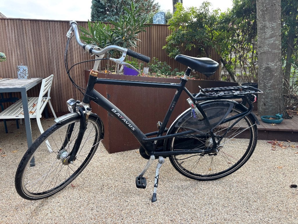 Batavus mambo herenfiets, Ophalen, Gebruikt, Velgrem, Versnellingen