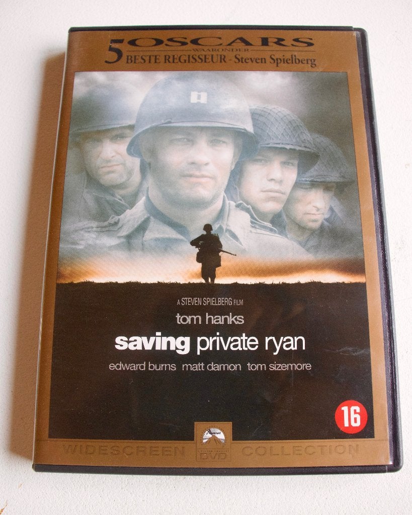 Dvd Saving private Ryan, Engels, Vanaf 16 jaar, Nederlands, Ophalen of Verzenden