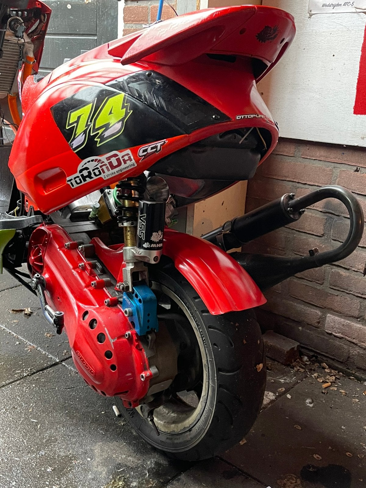 Gilera runner 190 40pk-/+ blok, Ophalen of Verzenden, Zo goed als nieuw, Blok