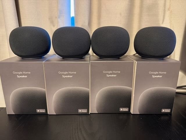 Google Home Speaker, Slimme speaker, Google, Bluetooth, Ophalen of Verzenden