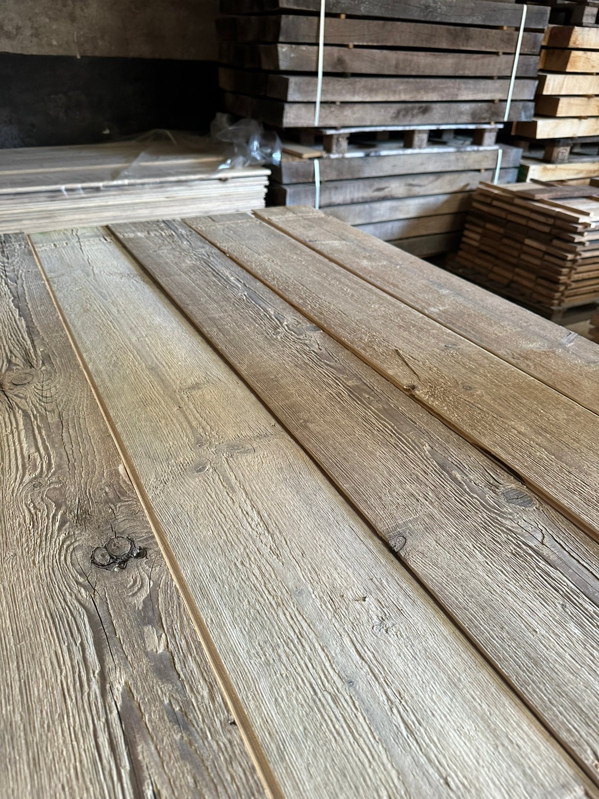 ️ ☀️zomeractie☀️! Gedoubleerde steigerplanken ️, Doe-het-zelf en Verbouw, Hout en Planken, Ophalen, 25 tot 50 mm, Zo goed als nieuw