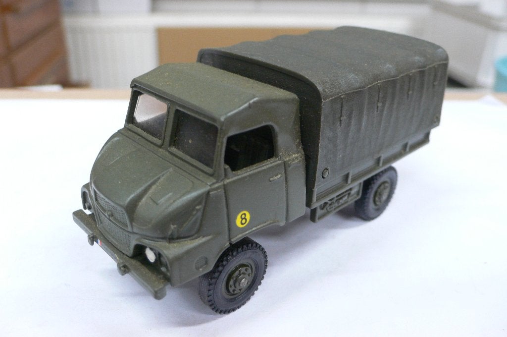 unic militaire truck - solido  1/50, Verzenden, Nieuw, Bus of Vrachtwagen, Overige merken