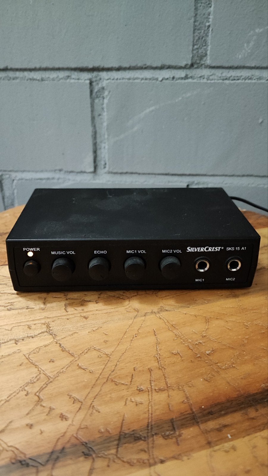 SilverCrest SKS 15 A1 Karaoke Mixer, Ophalen of Verzenden, Zo goed als nieuw, Mixer