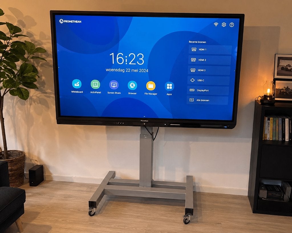 Digiboard 86 inch 4K touchscreen + onderstel, Diversen, Ophalen, Mobiel, Gebruikt, Digiboard