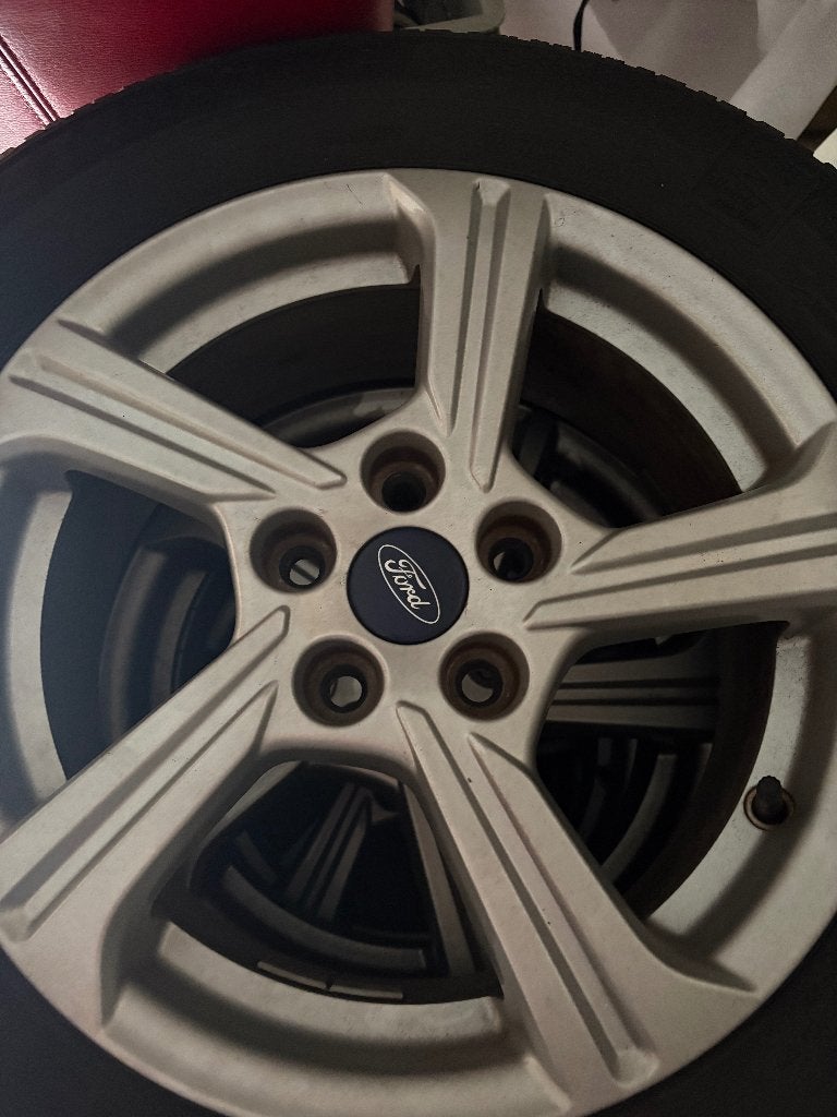 Winterbanden op originele velg Ford Puma, Ophalen, Gebruikt, 16 inch, Banden en Velgen