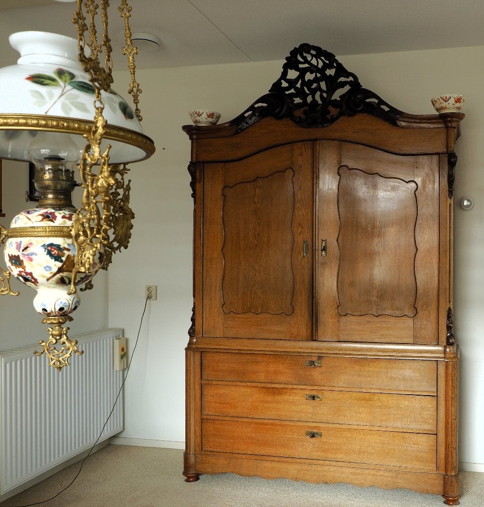 Westerwolds kabinet ca. 1850, Antiek en Kunst, Antiek | Meubels | Kasten, Ophalen