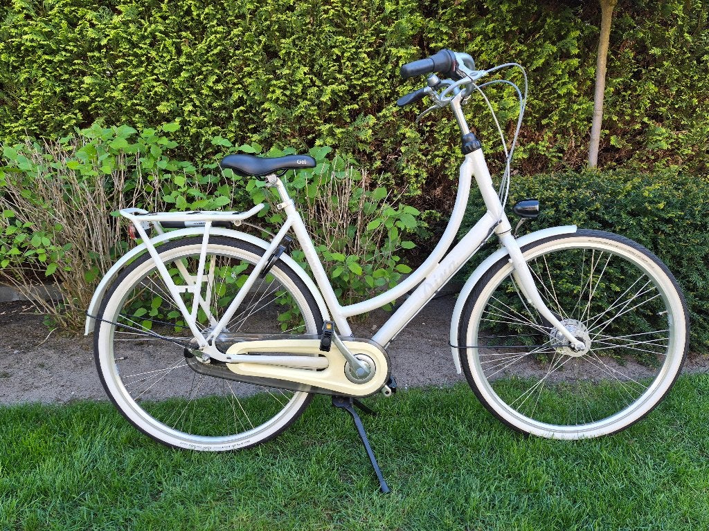 ZEER NETTE Batavus Diva Nexus 7 V damesfiets wit, Fietsen en Brommers, Ophalen, Versnellingen, Batavus, 53 tot 56 cm