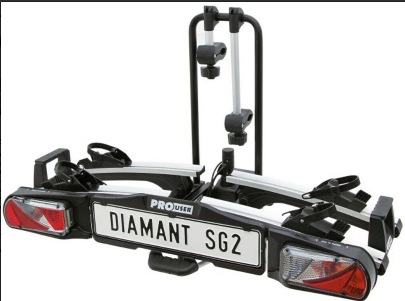 Pro User Diamant SG2 Fietsdrager voor 2 E-bikes, Ophalen, Nieuw, 2 fietsen, Trekhaakdrager