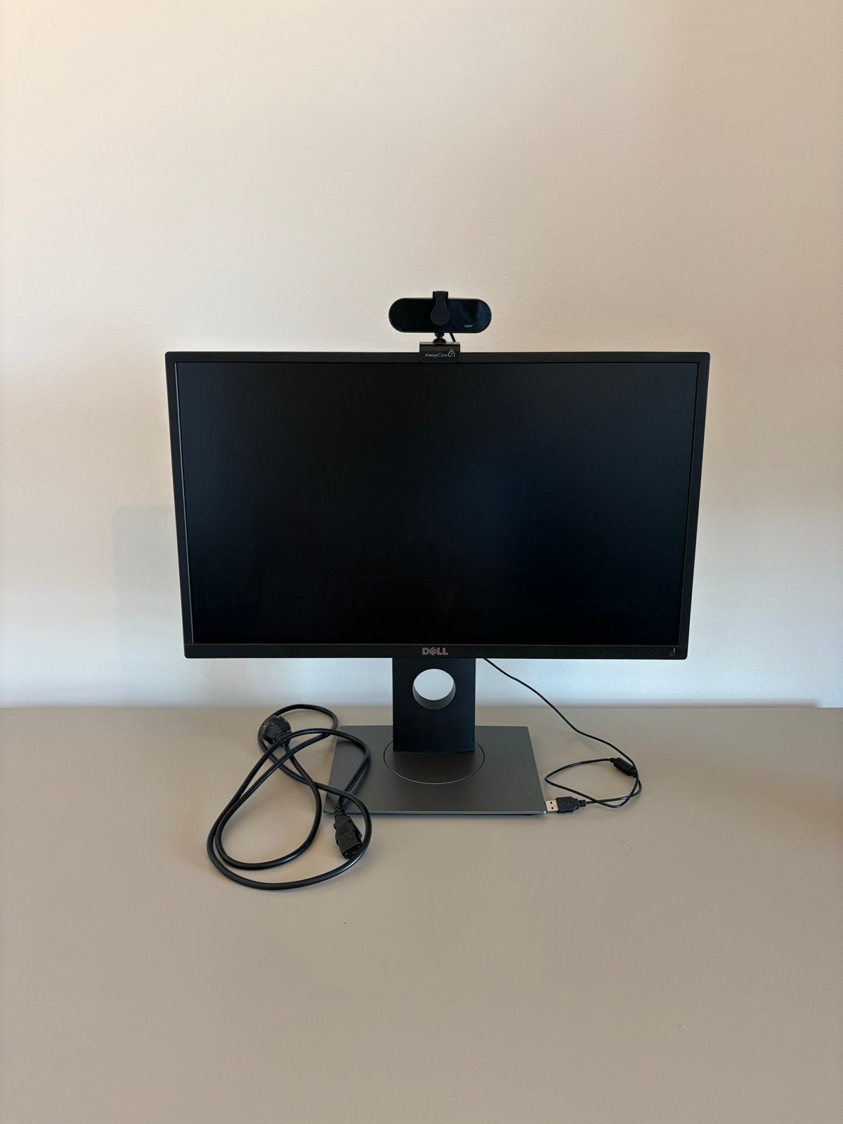 Dell P2317H Monitor met AlwaysCare Webcam, Ophalen, IPS, Full HD, Zo goed als nieuw
