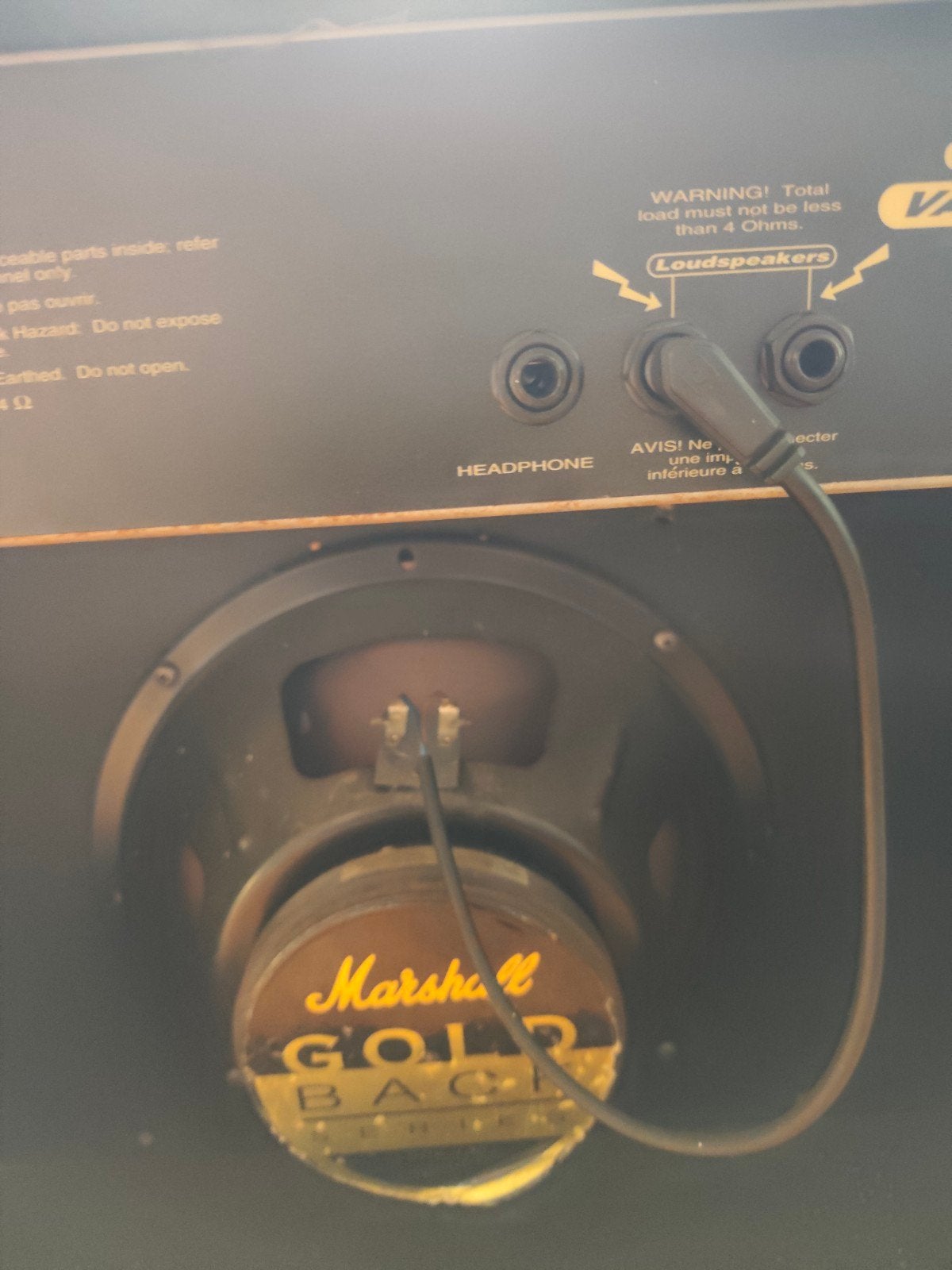 Foto 5 van Marshall Valvestate vs100 gitaarversterker met footswitch