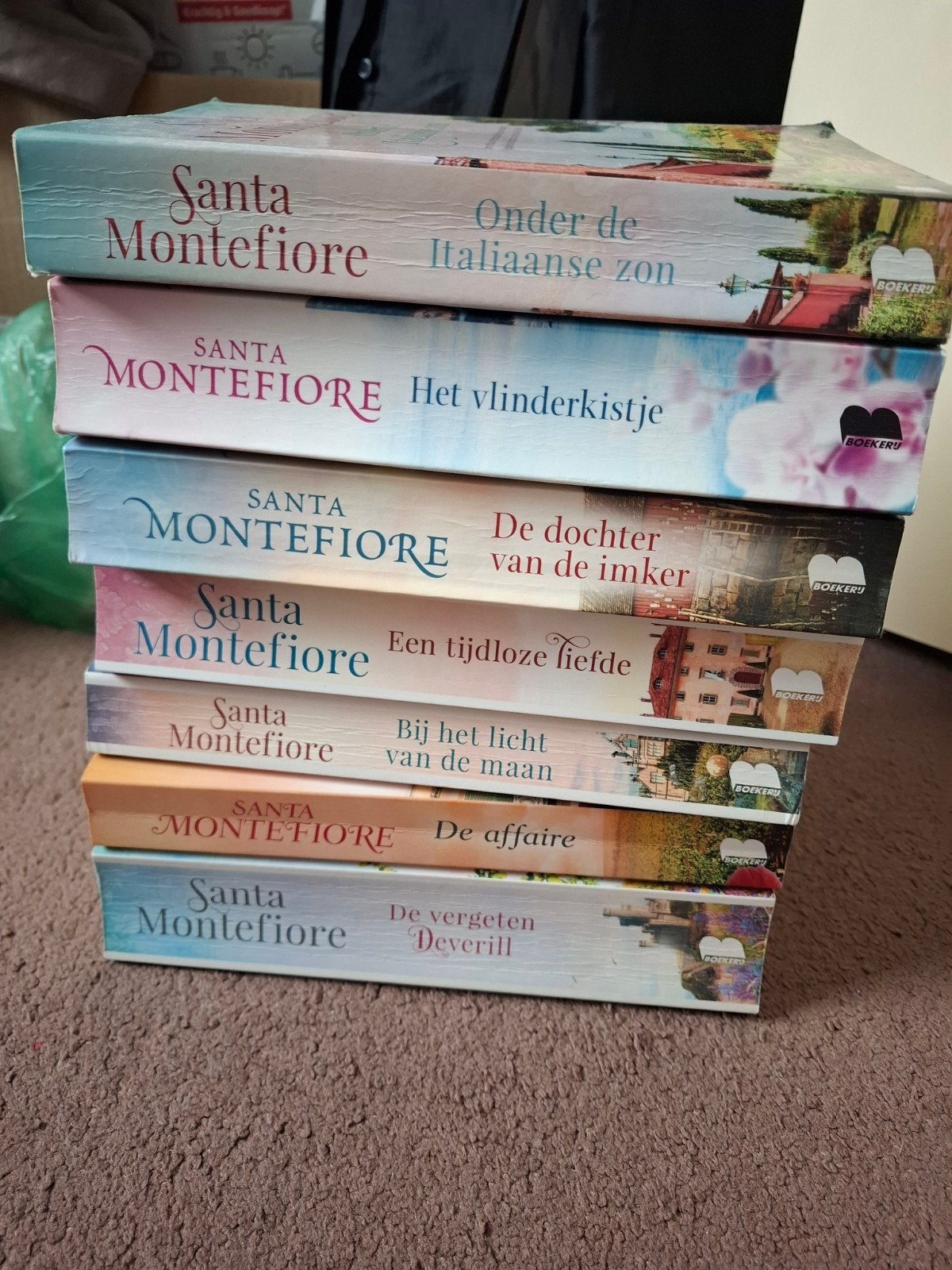 Santa Montefiore Boekenpakket - 7 Romans, Ophalen of Verzenden, Zo goed als nieuw, Santa Montefiore, Europa overig