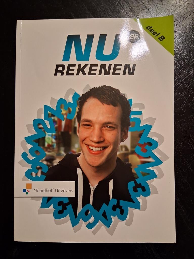 NU Rekenen 2F deel B - Noordhoff Uitgevers, Boeken, Wiskunde A, Ophalen of Verzenden, Zo goed als nieuw, Noordhoff Uitgevers