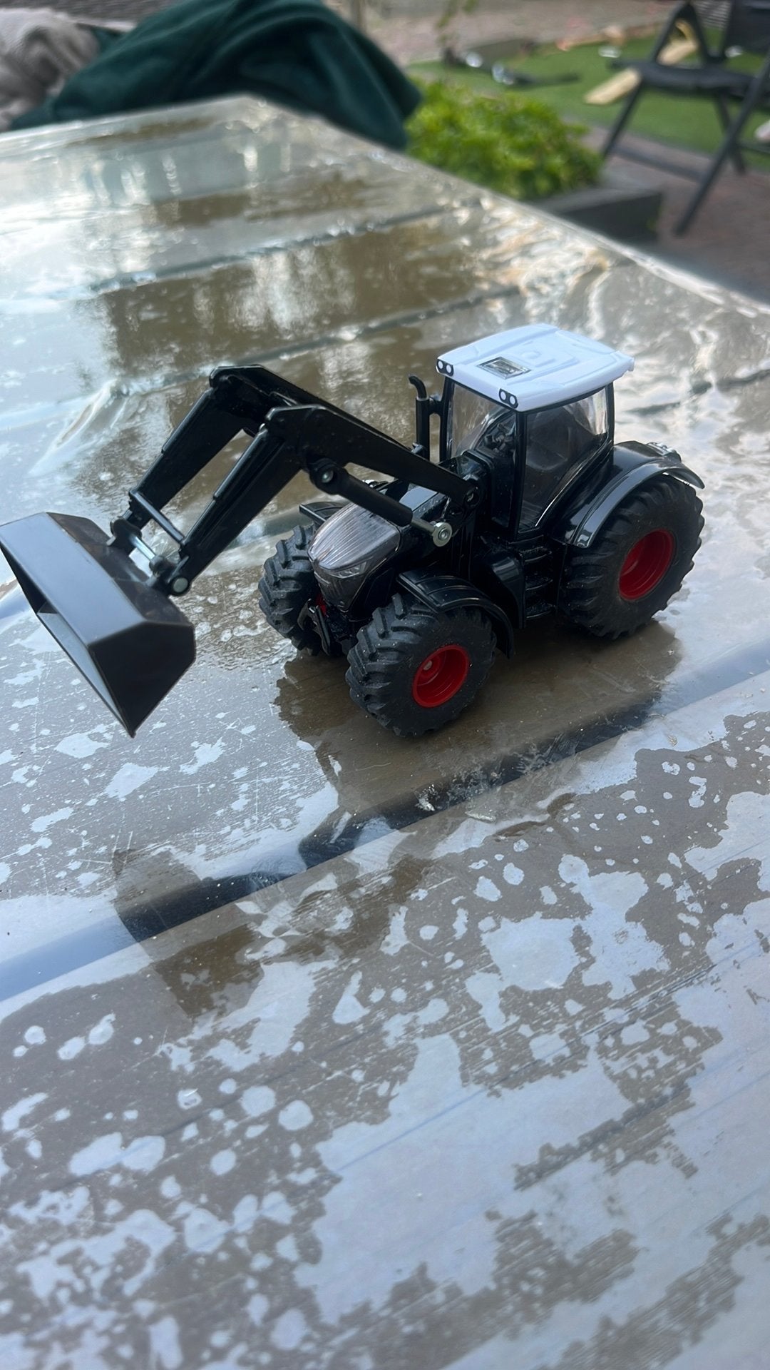 siku 1990, Fendt 942 Vario with front loader, Kinderen en Baby's, Speelgoed | Speelgoedvoertuigen, Ophalen of Verzenden, Zo goed als nieuw