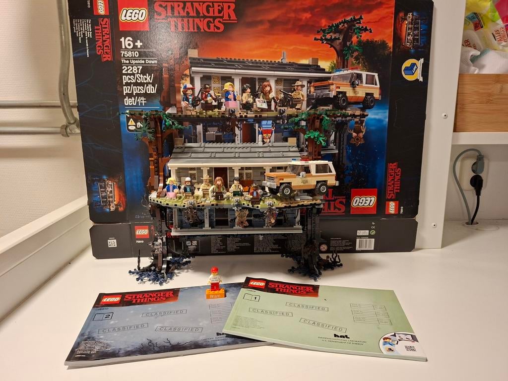 Lego strenger things 75810, Ophalen of Verzenden, Zo goed als nieuw