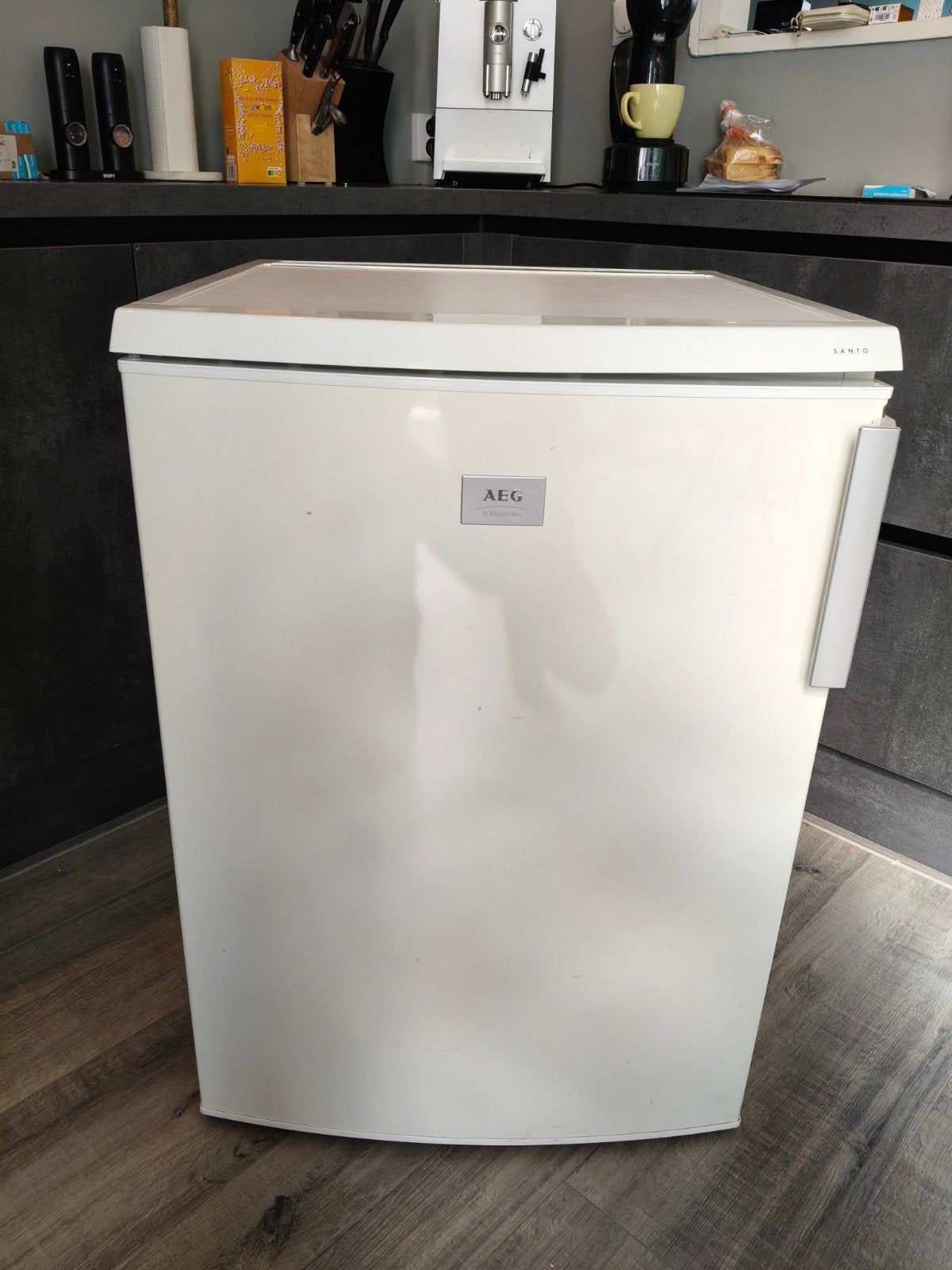 AEG tafelmodel koelkast te koop, energie klasse A!!!, Witgoed en Apparatuur, Ophalen, Gebruikt, Energieklasse A of zuiniger, 85 tot 120 cm