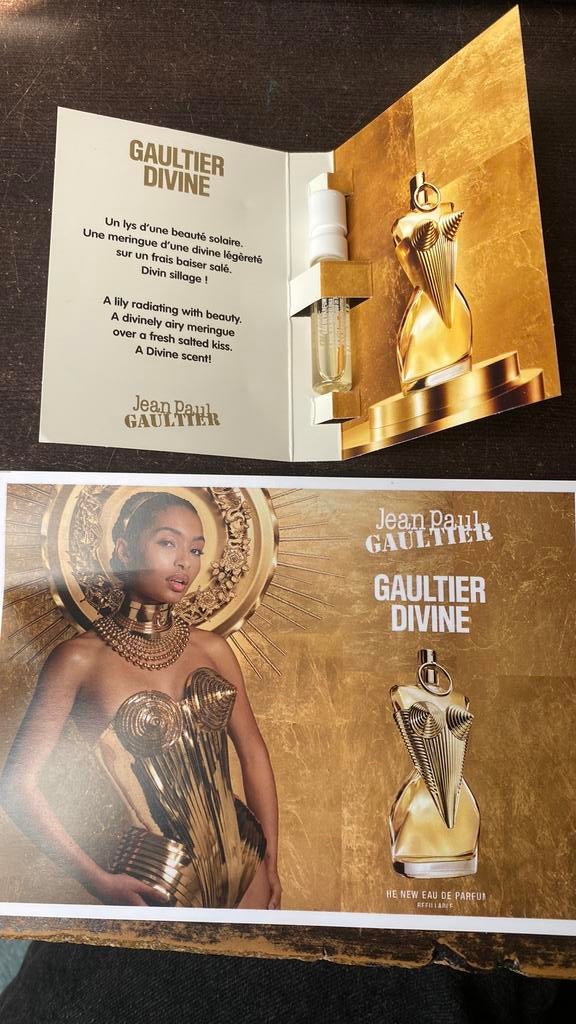 Tester sample jean paul gaultier Divine nieuw, Ophalen of Verzenden, Nieuw
