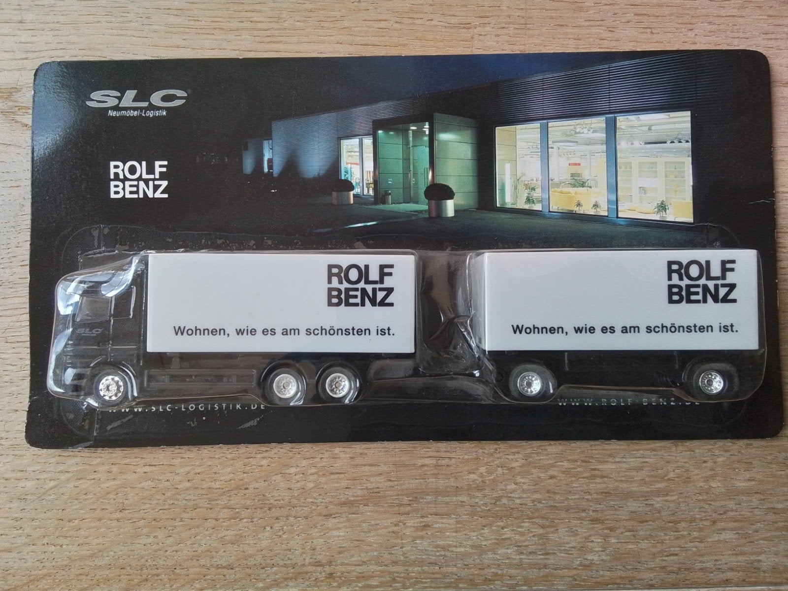 MERCEDES ACTROS BAKWAGEN MET AANHANGER ROLF BENZ, Ophalen of Verzenden, Nieuw, Bus of Vrachtwagen